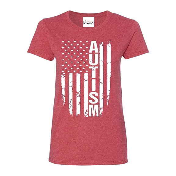 IWPF - Women's T-Shirt Short Sleeve - Autism Flag
