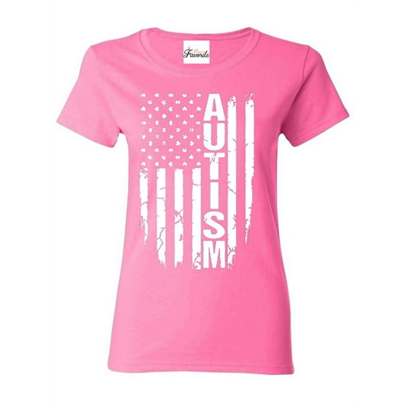 IWPF - Women's T-Shirt Short Sleeve - Autism Flag