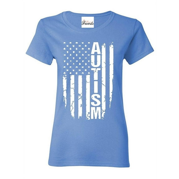 IWPF - Women's T-Shirt Short Sleeve - Autism Flag