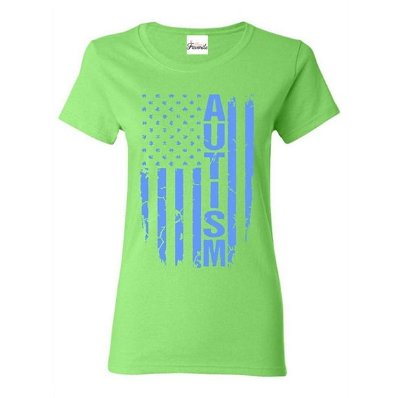 IWPF - Women's T-Shirt Short Sleeve - Autism Flag