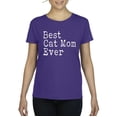 thumbnail image 1 of IWPF - Women's T-Shirt Short Sleeve - Best Cat Mom, 1 of 5