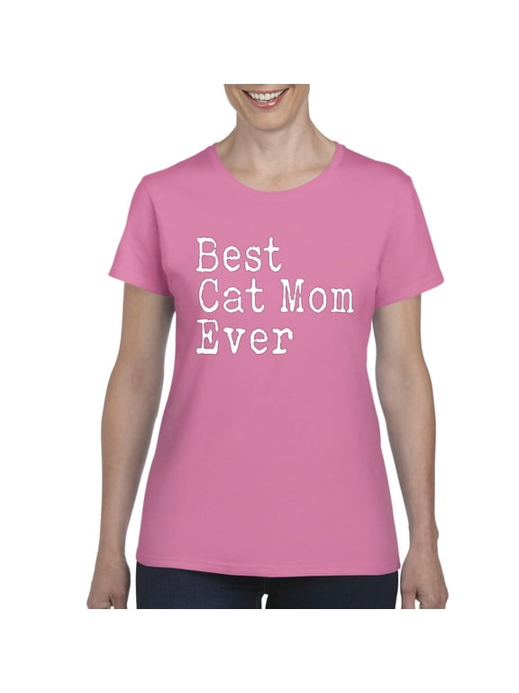 - Women's T-Shirt Short Sleeve - Best Cat Mom