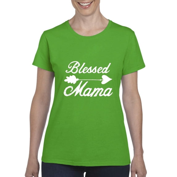IWPF - Women's T-Shirt Short Sleeve - Blessed Mama