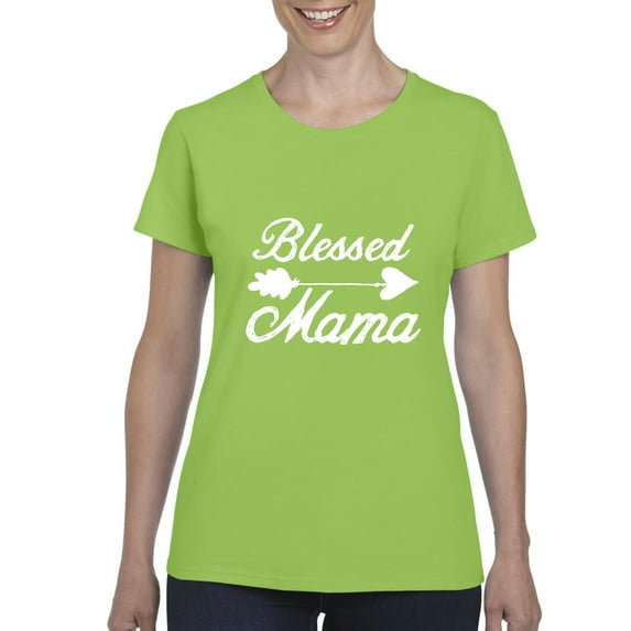 IWPF - Women's T-Shirt Short Sleeve - Blessed Mama