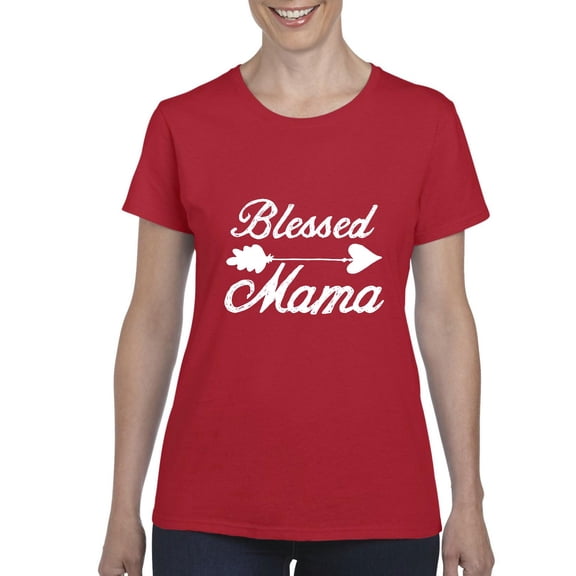 IWPF - Women's T-Shirt Short Sleeve - Blessed Mama