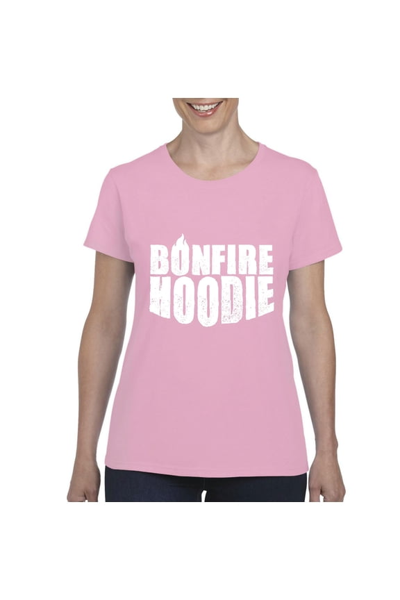 - Women's T-Shirt Short Sleeve - Bonfire Hoodie
