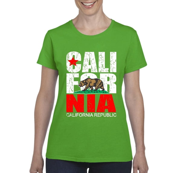 IWPF - Women's T-Shirt Short Sleeve - California Cali