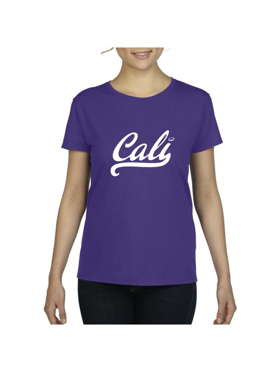 - Women's T-Shirt Short Sleeve - California Cali