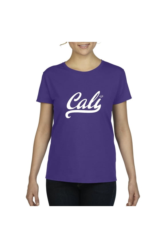 - Women's T-Shirt Short Sleeve - California Cali