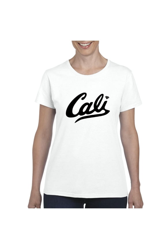 - Women's T-Shirt Short Sleeve - California Cali