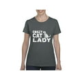 thumbnail image 1 of IWPF - Women's T-Shirt Short Sleeve - Crazy Cat Lady, 1 of 5