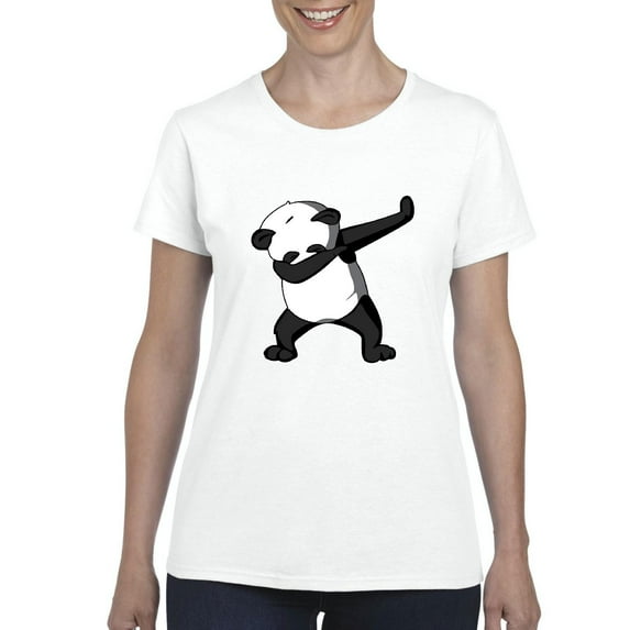 IWPF - Women's T-Shirt Short Sleeve - Dancing Panda
