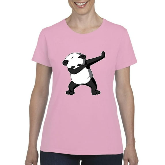 IWPF - Women's T-Shirt Short Sleeve - Dancing Panda
