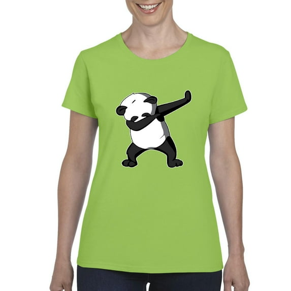 IWPF - Women's T-Shirt Short Sleeve - Dancing Panda