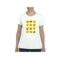 thumbnail image 1 of IWPF - Women's T-Shirt Short Sleeve - Emoji Group, 1 of 5