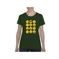 thumbnail image 1 of IWPF - Women's T-Shirt Short Sleeve - Emoji Group, 1 of 5
