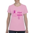 thumbnail image 1 of IWPF - Women's T-Shirt Short Sleeve - Fight Breast Cancer, 1 of 5