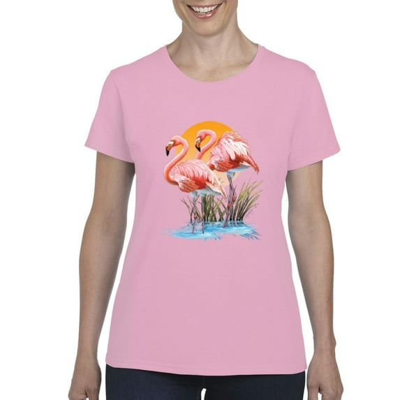 IWPF - Women's T-Shirt Short Sleeve - Flamingo