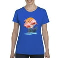 thumbnail image 1 of IWPF - Women's T-Shirt Short Sleeve - Flamingo, 1 of 5