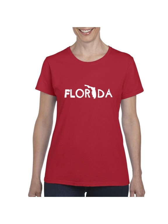 - Women's T-Shirt Short Sleeve - Florida
