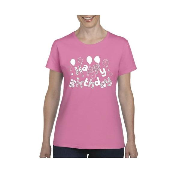 IWPF - Women's T-Shirt Short Sleeve - Happy Birthday