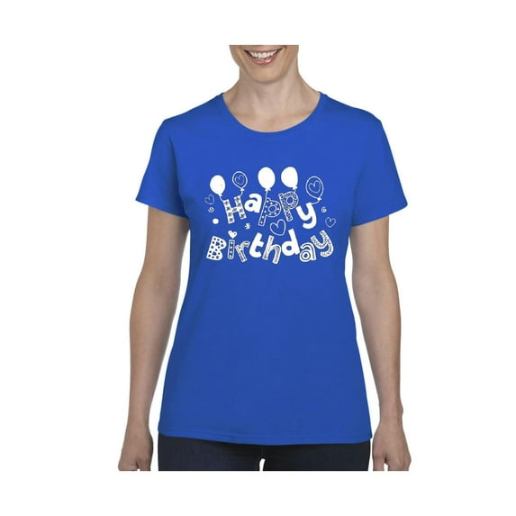 IWPF - Women's T-Shirt Short Sleeve - Happy Birthday