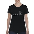 thumbnail image 1 of IWPF - Women's T-Shirt Short Sleeve - Heartbeat Hunting, 1 of 5
