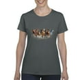thumbnail image 1 of IWPF - Women's T-Shirt Short Sleeve - Horses Herd, 1 of 5