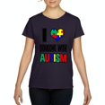 thumbnail image 1 of IWPF - Women's T-Shirt Short Sleeve - I Love Someone With Autism, 1 of 5