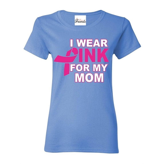 IWPF - Women's T-Shirt Short Sleeve - I Wear Pink For My Mom