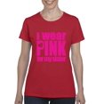 thumbnail image 1 of IWPF - Women's T-Shirt Short Sleeve - I Wear Pink For My Sister, 1 of 5