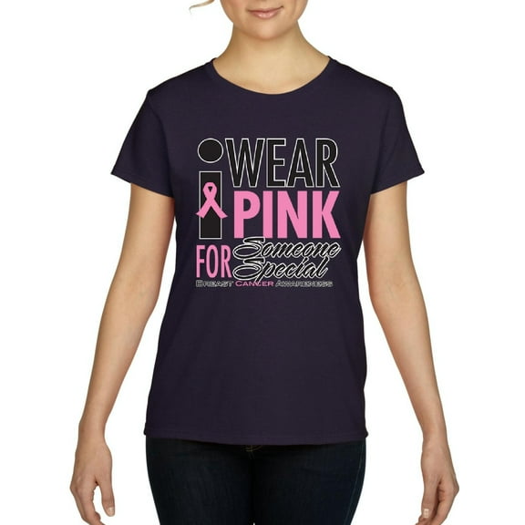 IWPF - Women's T-Shirt Short Sleeve - I Wear Pink for Someone Special