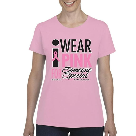 IWPF - Women's T-Shirt Short Sleeve - I Wear Pink for Someone Special