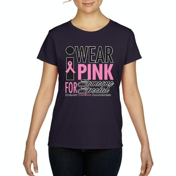 IWPF - Women's T-Shirt Short Sleeve - I Wear Pink for Someone Special