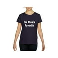 thumbnail image 1 of IWPF - Women's T-Shirt Short Sleeve - I'm Mom's Favorite, 1 of 5