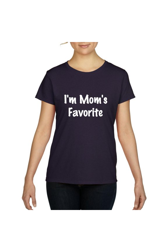 - Women's T-Shirt Short Sleeve - I'm Mom's Favorite