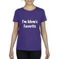 thumbnail image 1 of IWPF - Women's T-Shirt Short Sleeve - I'm Mom's Favorite, 1 of 5