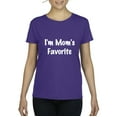 thumbnail image 1 of IWPF - Women's T-Shirt Short Sleeve - I'm Mom's Favorite, 1 of 5