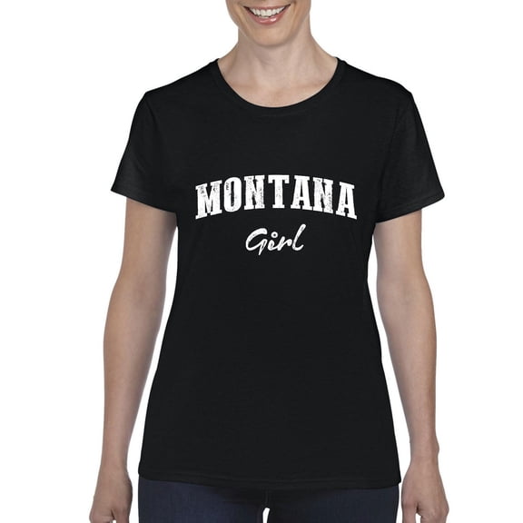 IWPF - Women's T-Shirt Short Sleeve - Montana Girl