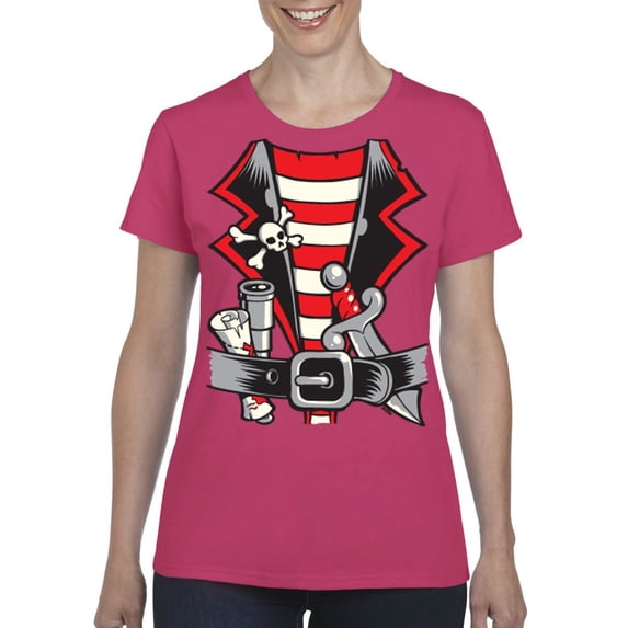 IWPF - Women's T-Shirt Short Sleeve - Pirate Costume