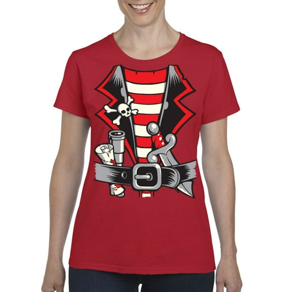 IWPF - Women's T-Shirt Short Sleeve - Pirate Costume