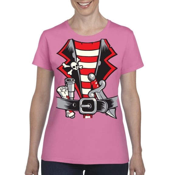 IWPF - Women's T-Shirt Short Sleeve - Pirate Costume