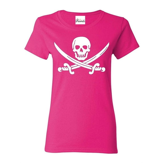 IWPF - Women's T-Shirt Short Sleeve - Pirate Flag