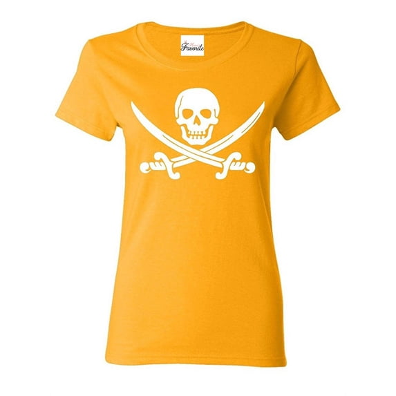 IWPF - Women's T-Shirt Short Sleeve - Pirate Flag