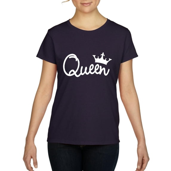 IWPF - Women's T-Shirt Short Sleeve - Queen in White Crown