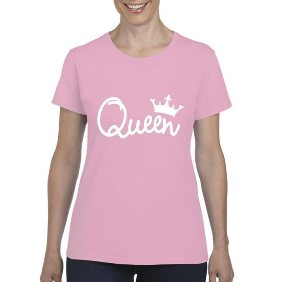 IWPF - Women's T-Shirt Short Sleeve - Queen in White Crown