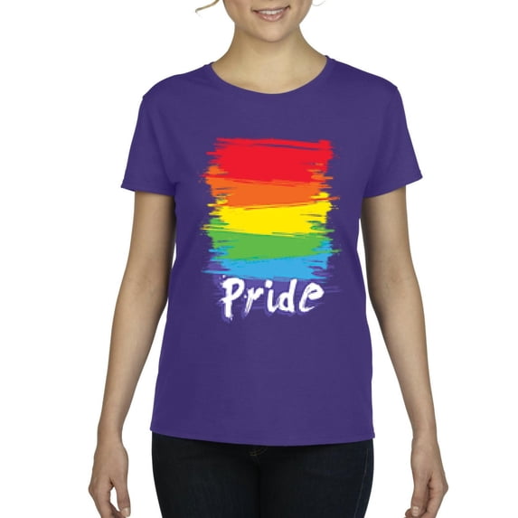 IWPF - Women's T-Shirt Short Sleeve - Rainbow Pride