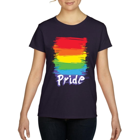IWPF - Women's T-Shirt Short Sleeve - Rainbow Pride
