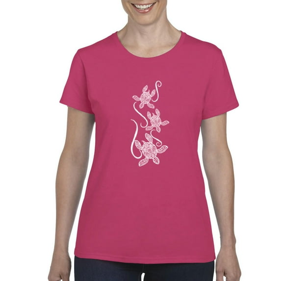 IWPF - Women's T-Shirt Short Sleeve - Sea Turtles Hawaii