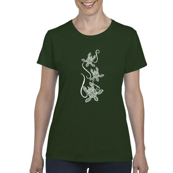 IWPF - Women's T-Shirt Short Sleeve - Sea Turtles Hawaii